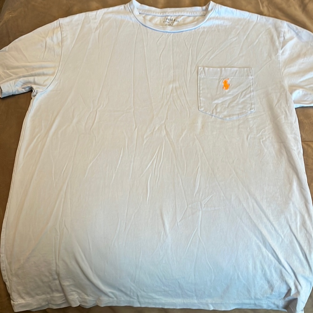 Mens short sleeve polo tee